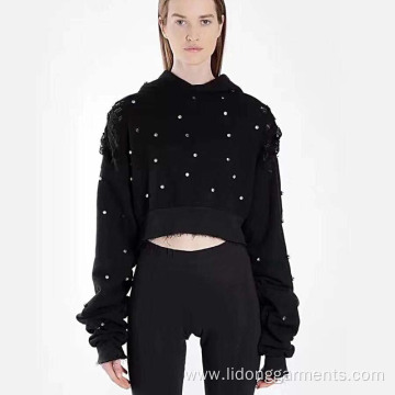 High Quantity Women Short Coat Pure Manual Decoration